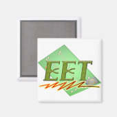EET – 電気エンジニアテック回路基板ロゴ マグネット (正面/裏面)
