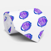 EET ORB SWUSHロゴ電気エンジニアリング技術 ネクタイ (ロール)