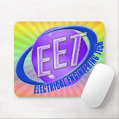 EET ORB SWUSHロゴ電気エンジニアリング技術 マウスパッド (マウス)