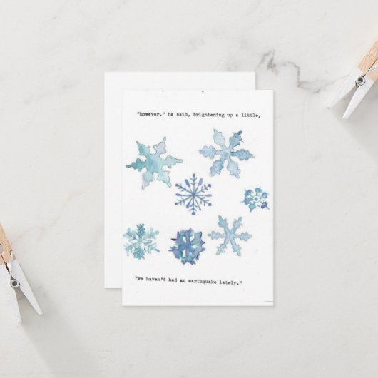 Eeyoreの引用文 カード (正面/裏面インサイチュ)