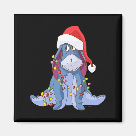 Eeyore Santa Claus  マグネット (正面)