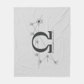 Efaの澄んな毛布を保って下さい フリースブランケット (正面)