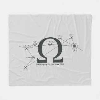 Efaの澄んな毛布を保って下さい フリースブランケット