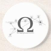 Efaの澄んな砂岩コースターを保って下さい コースター (正面)