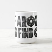 Eff Around and Find Out – ガンメタル コーヒーマグカップ (中央)