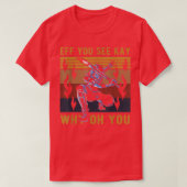 Eff You See Kay Why Oh You Cool Samurai Ninja  Tシャツ (デザイン正面)