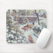 Effet de Neige Montfoucault 1882年 マウスパッド (マウス)