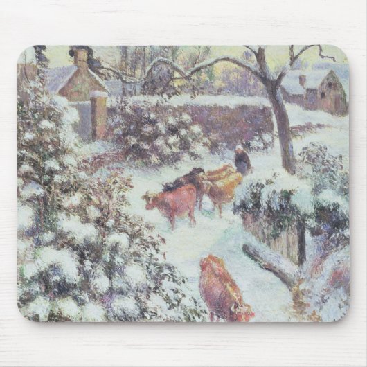 Effet de Neige Montfoucault 1882年 マウスパッド (正面)