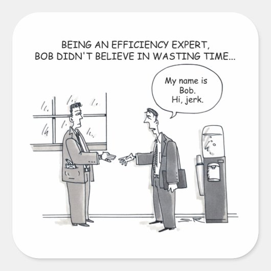 Efficiency Expertスタンプ スクエアシール (正面)