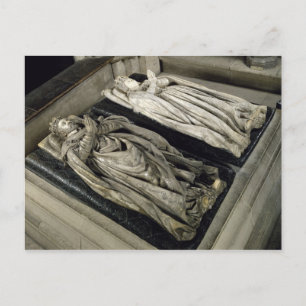 Effigies of Henri II and Catherine de Medici ポストカード