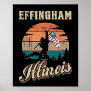 Effingham Illinois ポスター