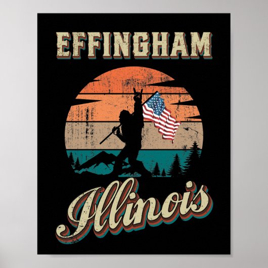 Effingham Illinois ポスター (正面)