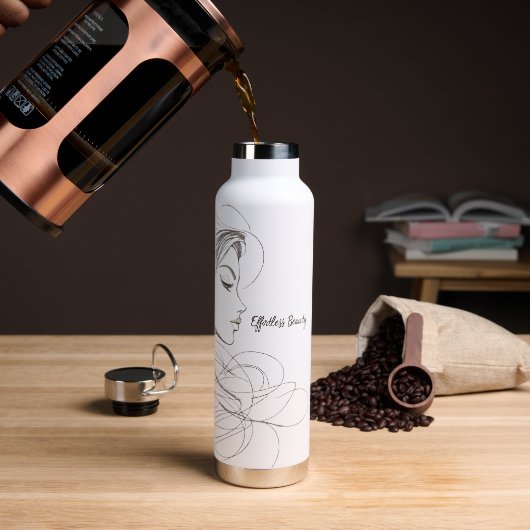 💇‍♀️ Effortless Beauty 🌬️ ウォーターボトル (コーヒー)