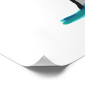 eFoilサーフィン ポスター (角)