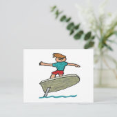 eFoilサーフィン ポストカード (スタンド正面)