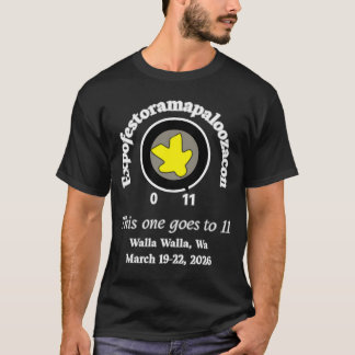 EFORP 11 Tシャツ イエロー ミープル ダークシャツ