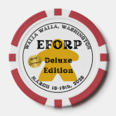 EFORP 2025 10th Anniversary Deluxe Edition ポーカーチップ (正面)