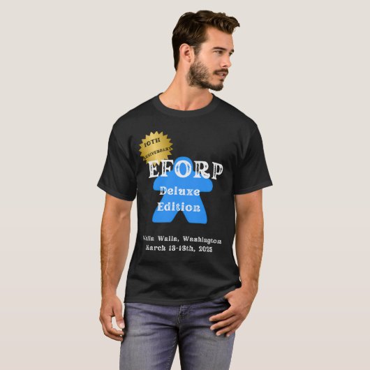EFORP 2025 10th Anniversary Deluxe Edition Blue Tシャツ (正面フル)