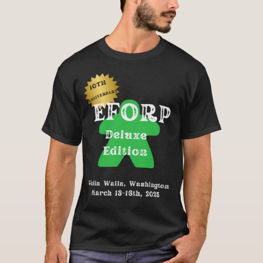 EFORP 2025 10th Anniversary Deluxe Edition Green Tシャツ (正面)