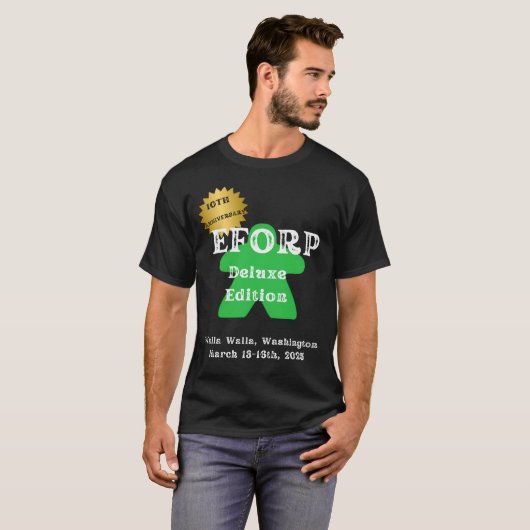 EFORP 2025 10th Anniversary Deluxe Edition Green Tシャツ (正面フル)