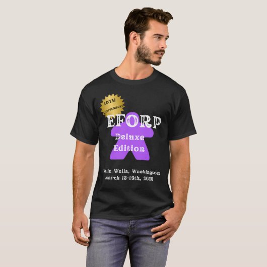 EFORP 2025 10th Anniversary Deluxe Edition Purple Tシャツ (正面フル)