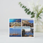 EGエジプト – シャルムエルシェイク – 紅海 –  ポストカード (スタンド正面)