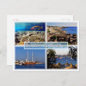 EGエジプト – シャルムエルシェイク – 紅海 –  ポストカード (正面/裏面)