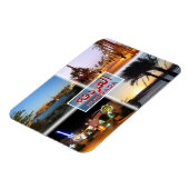 EGエジプト – Hurghada by Night – 紅海 – エルガン マグネット (左側)