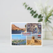 EGカイロリバーナイルカーンエルカリリ ポストカード (スタンド正面)