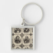 EGポッターのポートレート、デラノ·T·スミス キーホルダー (正面)