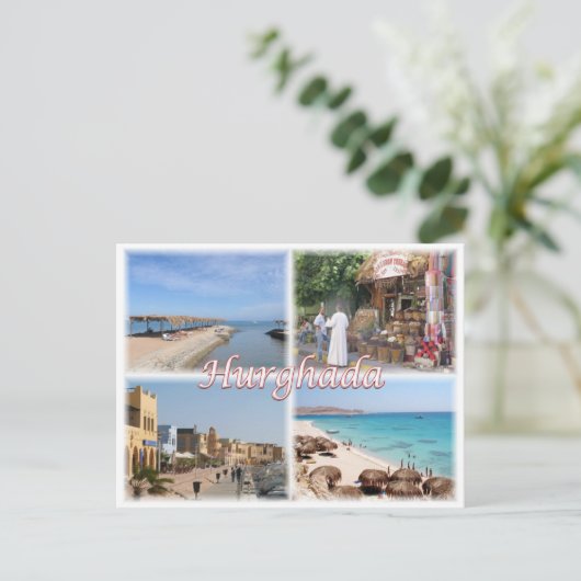 EG Hurghada – 紅海 –  ポストカード (スタンド正面)