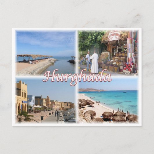 EG Hurghada – 紅海 –  ポストカード (正面)