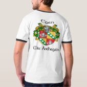 Eganの紋章付き外衣 Tシャツ (裏面)