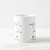Egeペプチド名mug コーヒーマグカップ (中央)