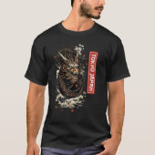 Egendary Animals Japanese Dragon Tokio Graphic Wom Tシャツ (正面)