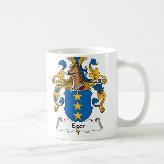 Egerの家紋 コーヒーマグカップ (右)