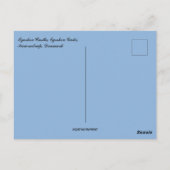 Egeskov城Egeskov Gade Kvrndrupデンマーク ポストカード (裏面)