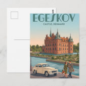 Egeskov Castle Denmark Fairytale Renaissance Postc ポストカード (正面/裏面)