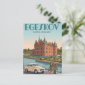 Egeskov Castle Postcard ポストカード (スタンド正面)