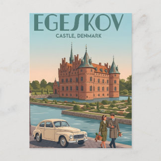 Egeskov Castle Postcard ポストカード