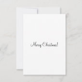 Egg CardメリークリスマスHABIBIの氏夫人 招待状 (裏面)