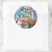 Egg Carton Label - humor ラウンドシール (バッグ)