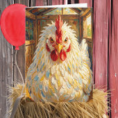 Egg-cellent Birthday | Funny Chicken Pun カード