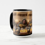 Egg-citement at Home – Cozy Cheer Mug マグカップ (正面左)