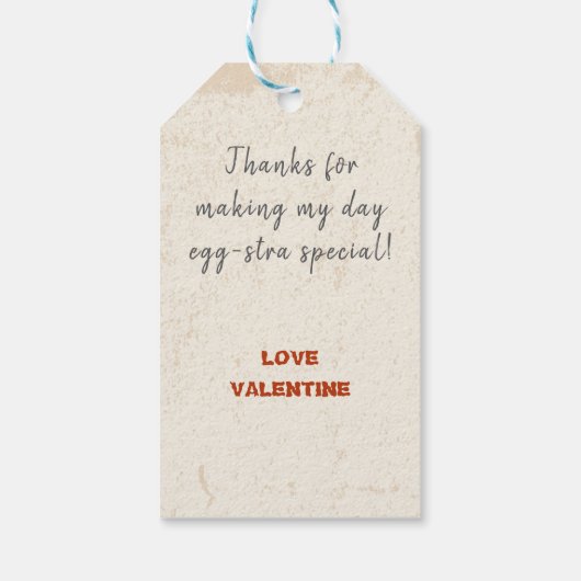 EGG-CITING BBQ BABY BIRTHDAY ギフトタグ (裏面)