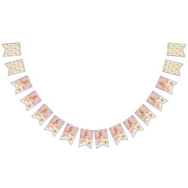 EGG-CITING BBQ BABY BIRTHDAY バンティングフラッグ