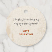 EGG-CITING BBQ BABY BIRTHDAY フェイバータグ (裏面)