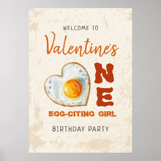 EGG-CITING BBQ BABY BIRTHDAY ポスター (正面)