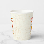 EGG-CITING BBQ BABY BIRTHDAY 紙コップ (左)