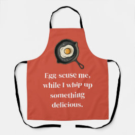 Egg design kitchen apron エプロン